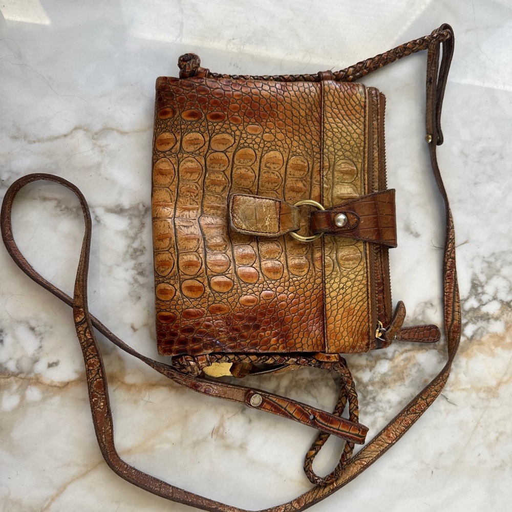 brahmin Crossbody Crocodile handbag